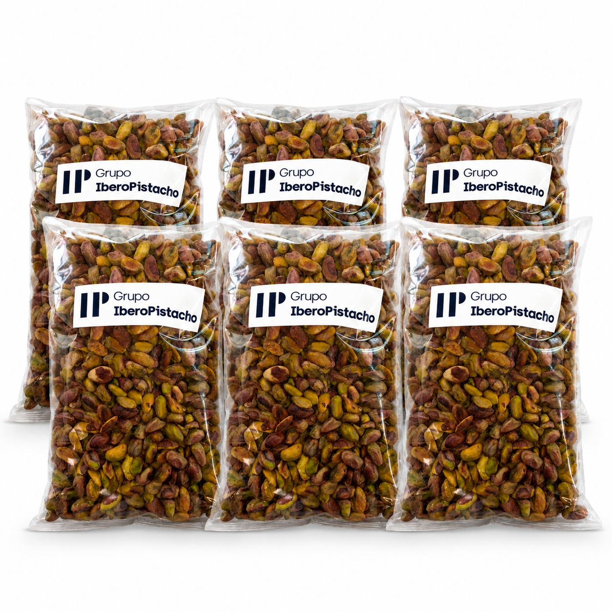 Pistacho Pelado y Tostado al Agua Sal — Pack 3 kg (6 × 500 g)
